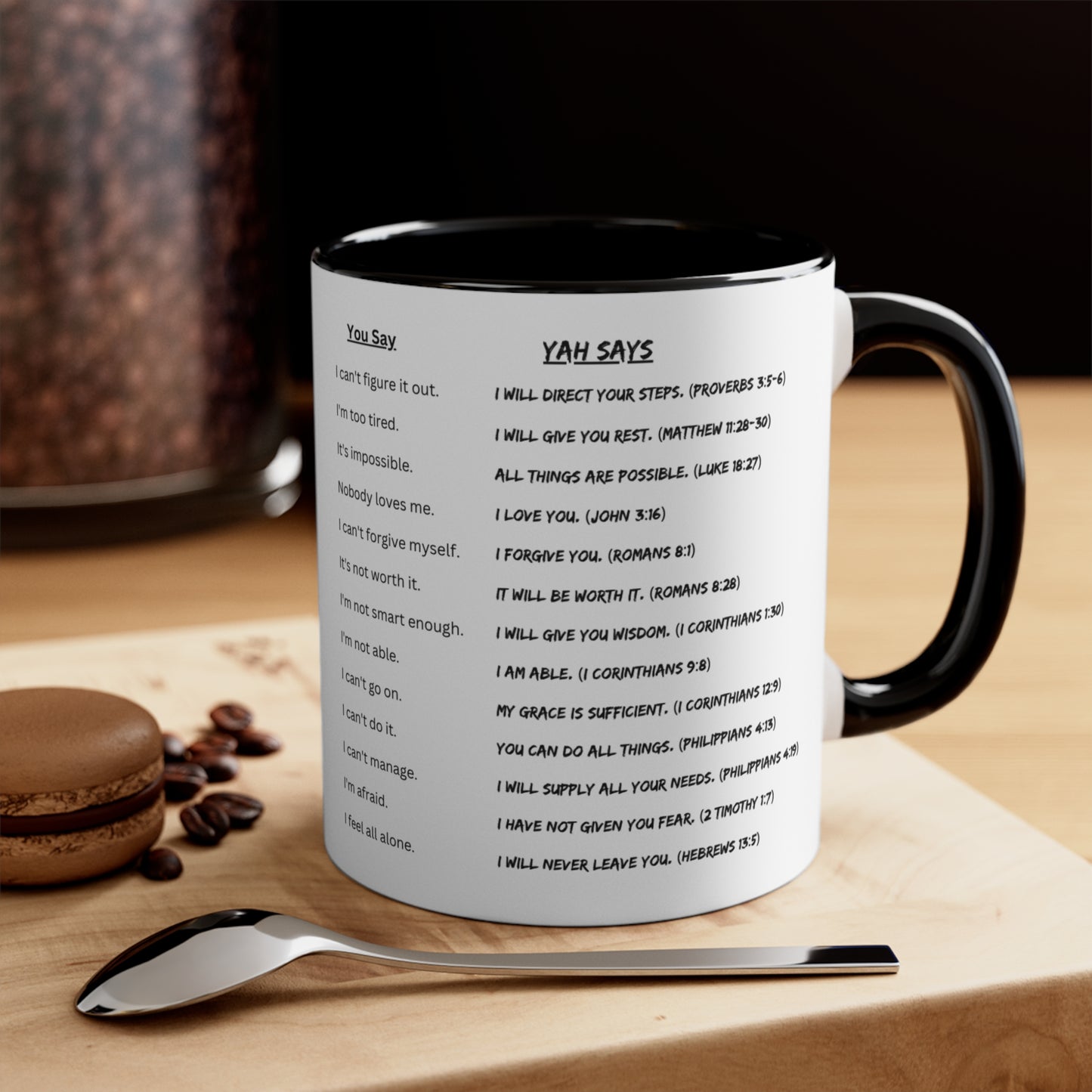 YAH SAYS 11oz Accent Coffee Mug