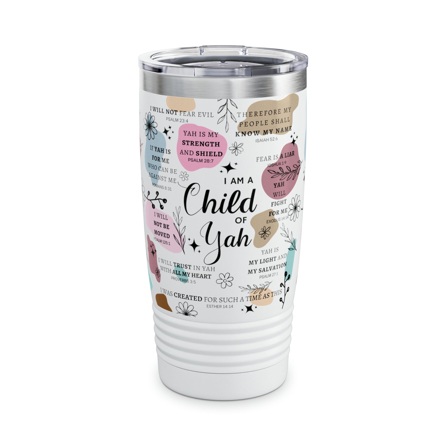 Child of YAH 20oz Ringneck Tumbler