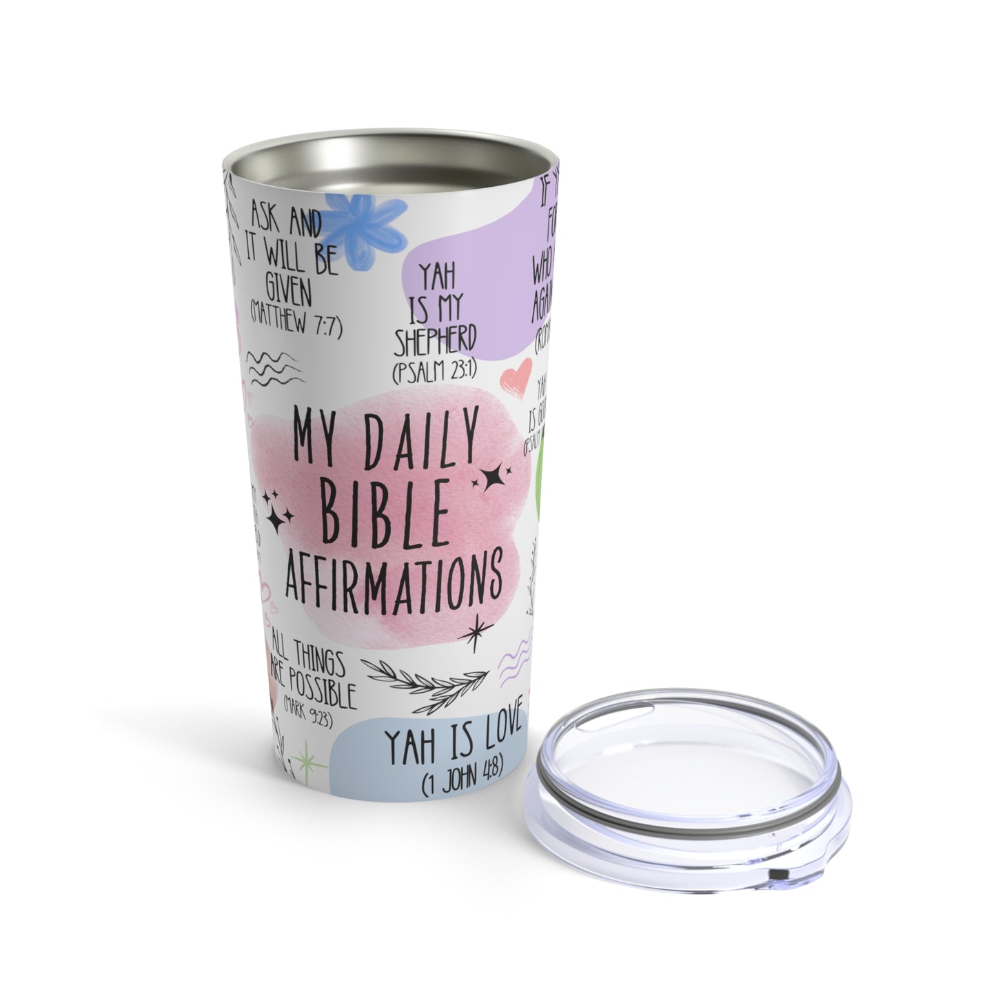 MY DAILY BIBLE AFFIRMATIONS 20oz Tumbler