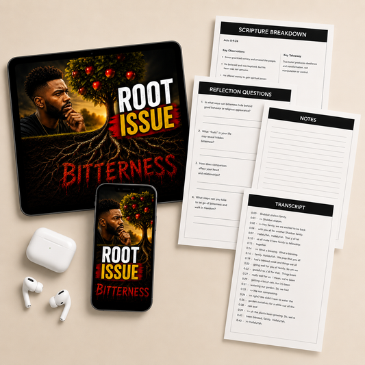 The Root Beneath the Fruit Bible Study Guide | Identify Hidden Bitterness and Grow Spiritually | Lesson Study Guide + Audio MP3 + Scripture Study + Lesson Transcript PDF Download