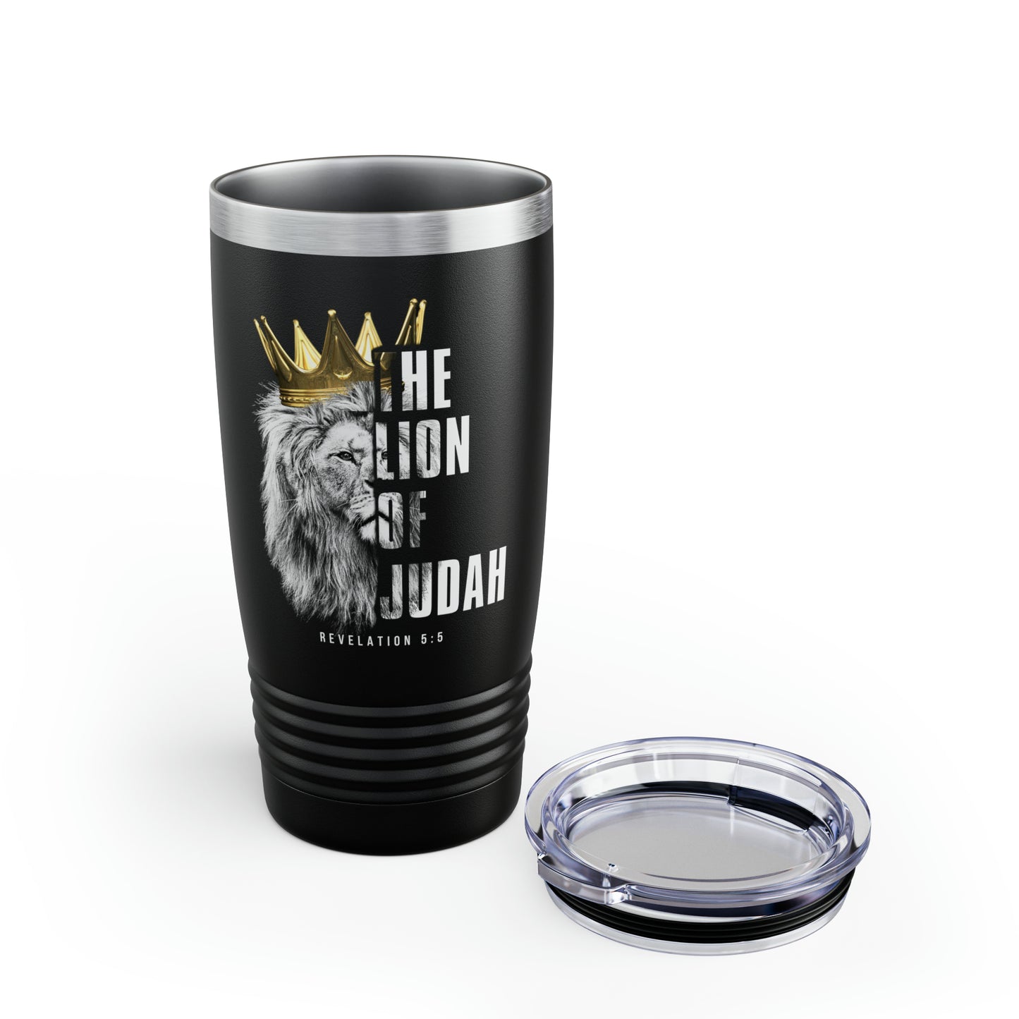 Black Lion of Judah 20oz Ringneck Tumbler