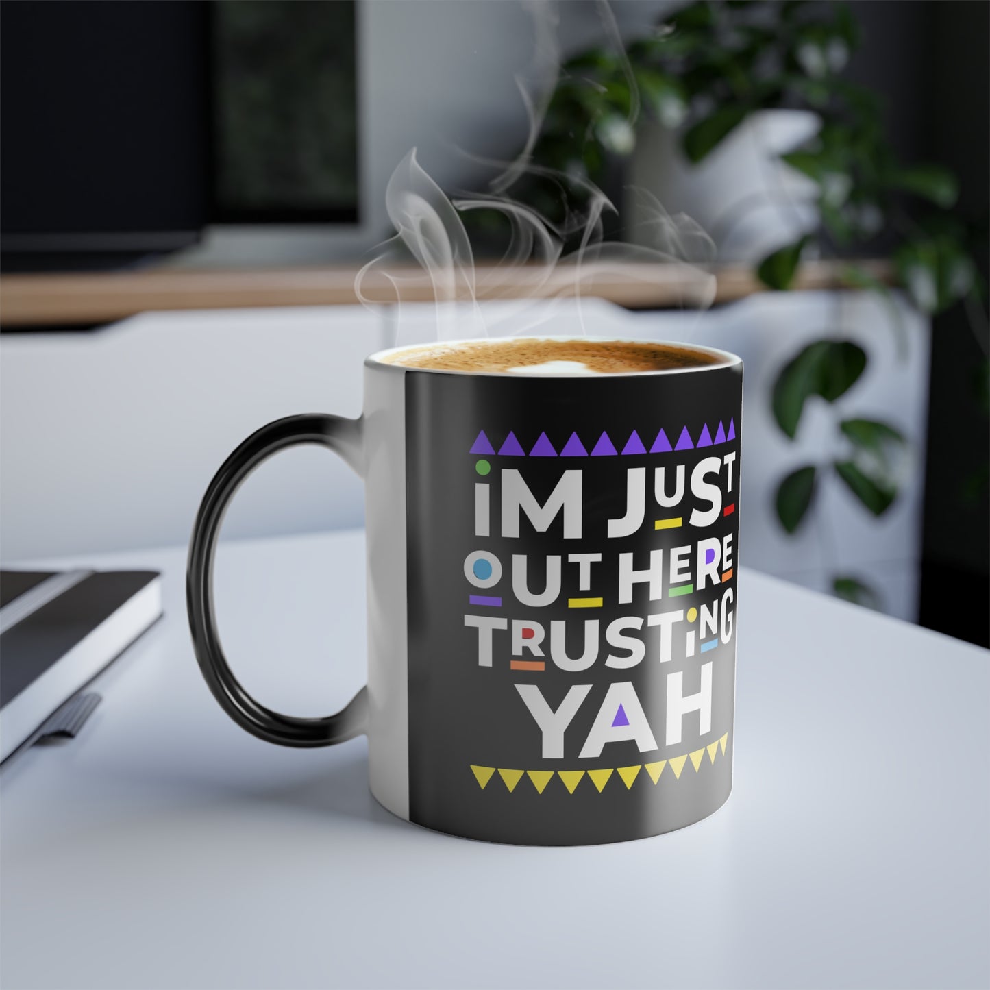 TRUSTING YAH 11oz Color Morphing Mug