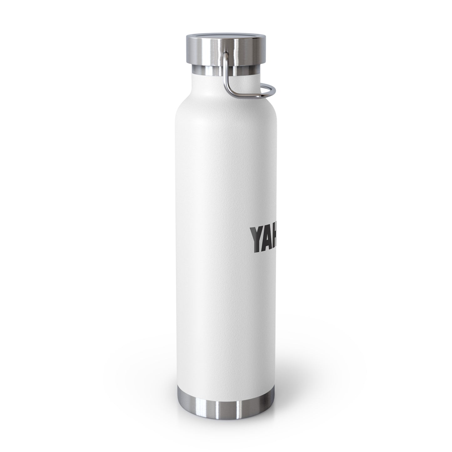 YAH FIRST 22oz White Copper Vacuum Insulated Bottle