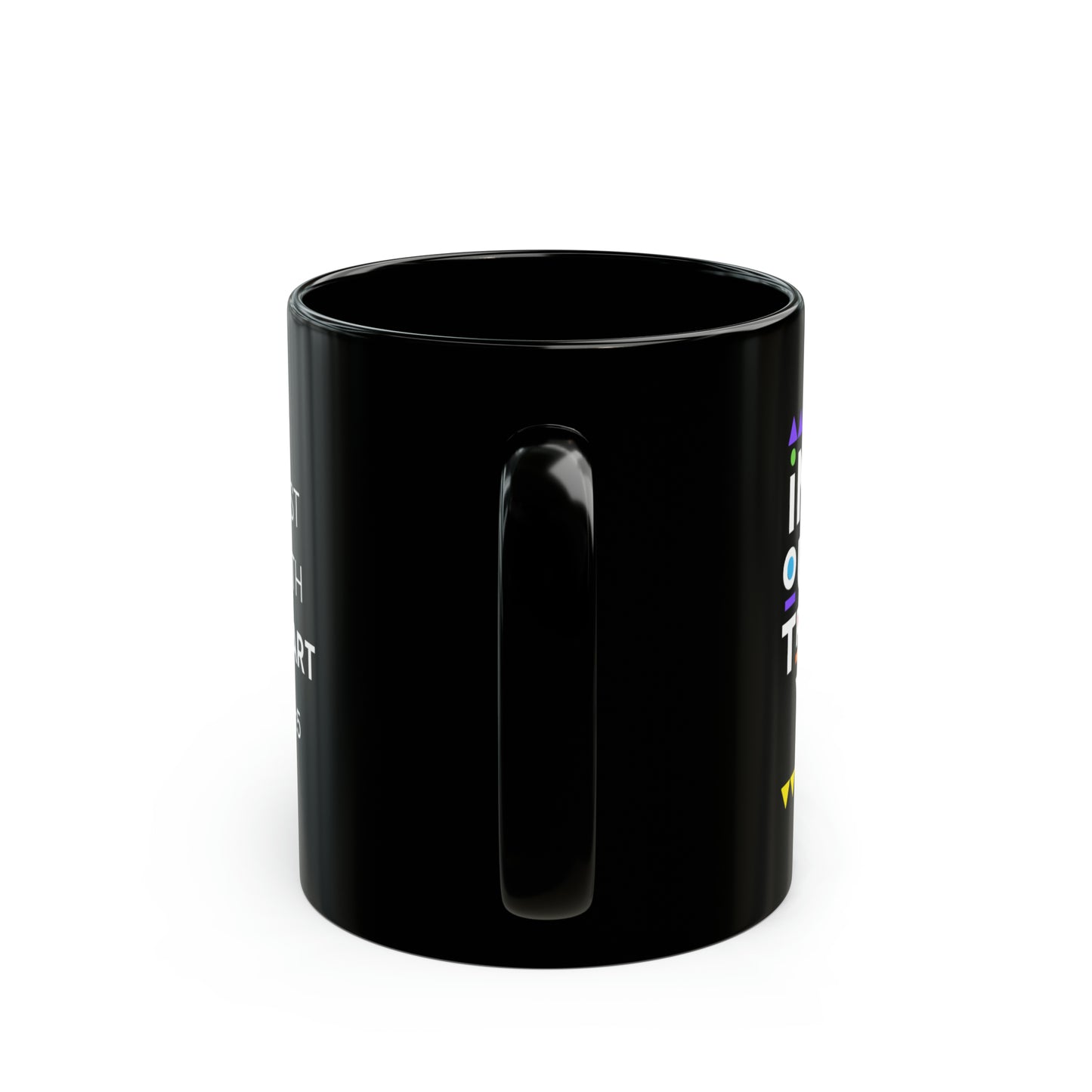 TRUSTING YAH 11oz Black Mug