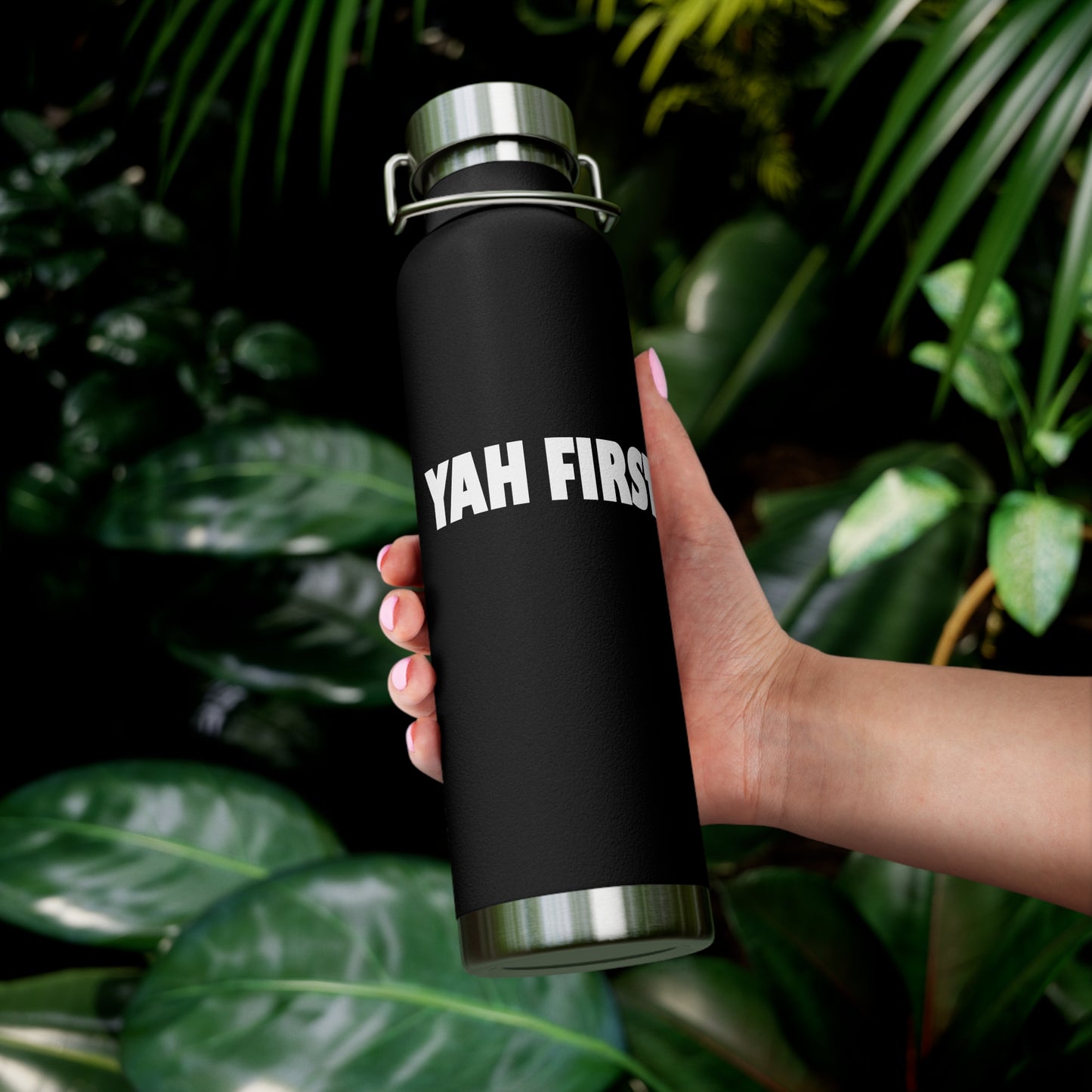 YAH FIRST 22oz Copper Vacuum Insulated Bottle