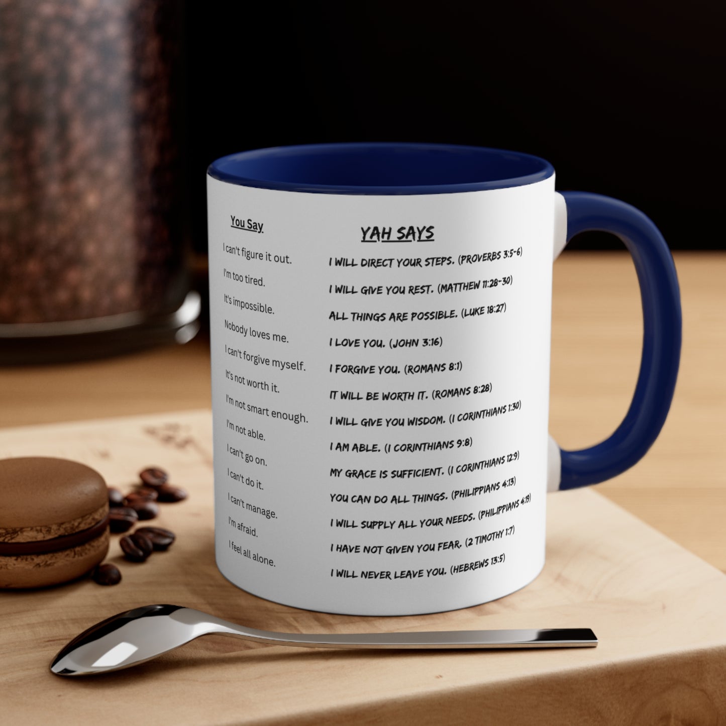YAH SAYS 11oz Accent Coffee Mug