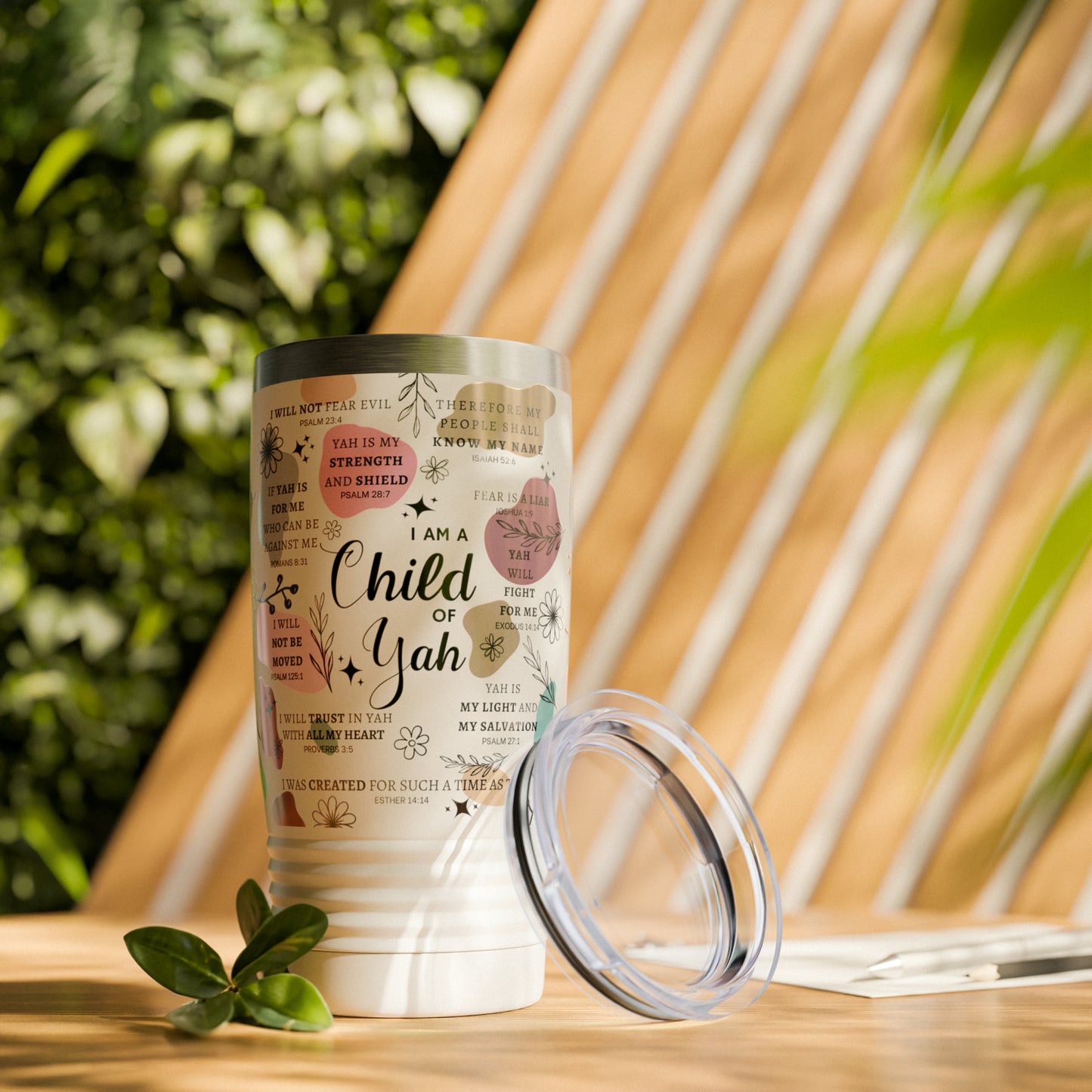 Child of YAH 20oz Ringneck Tumbler