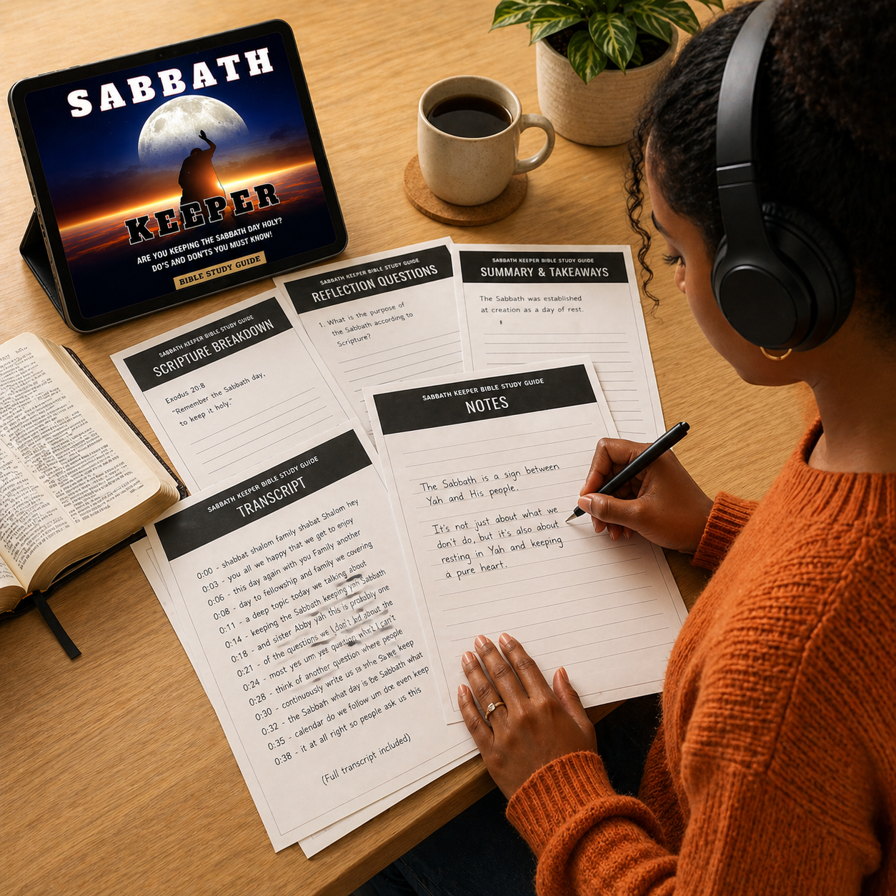 Are You Keeping the Sabbath Day Holy? Bible Study Guide + MP3 Audio Download | Enter Yah’s Rest & Align Your Life