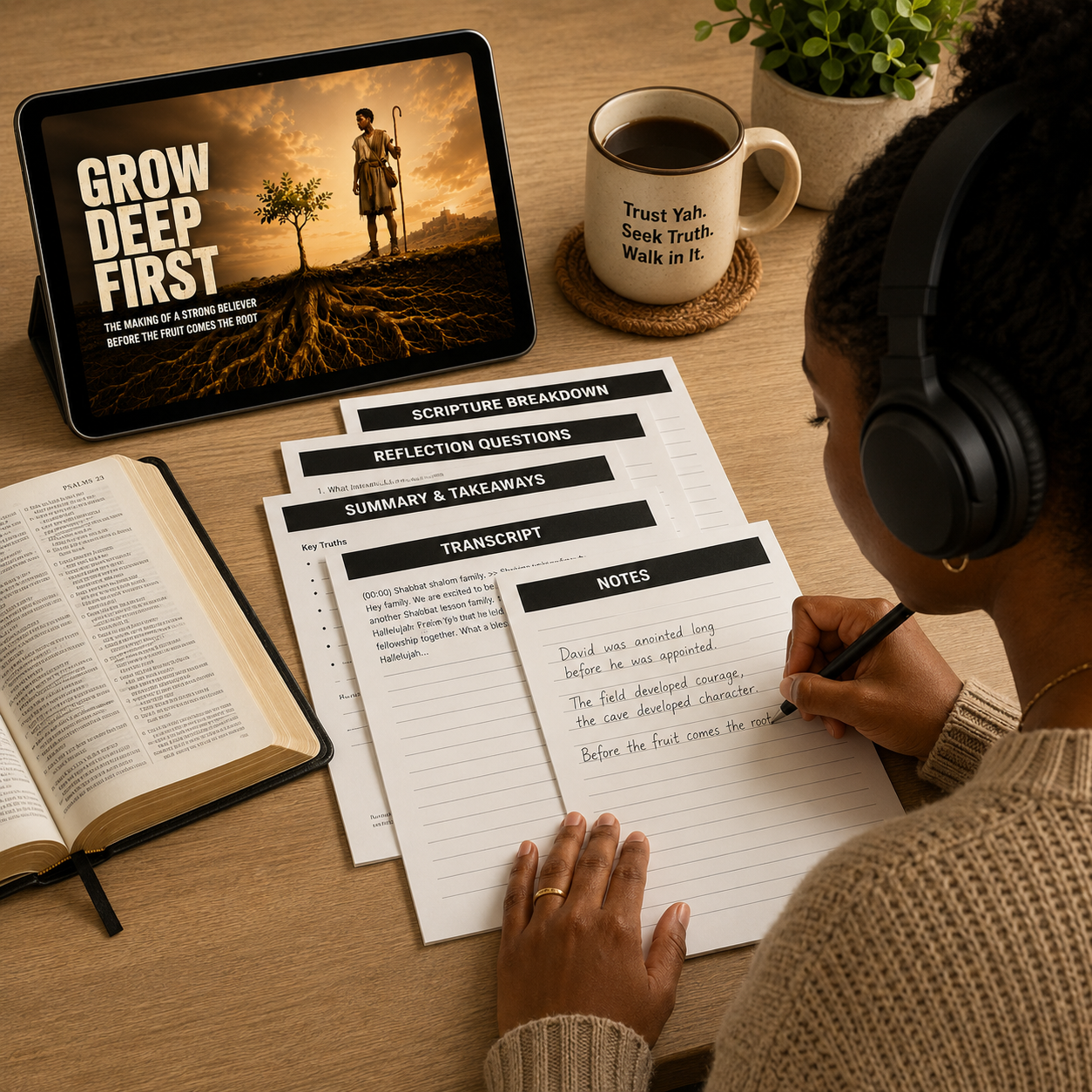 The Making of a Strong Believer | Before the Fruit Comes the Root Study Guide
