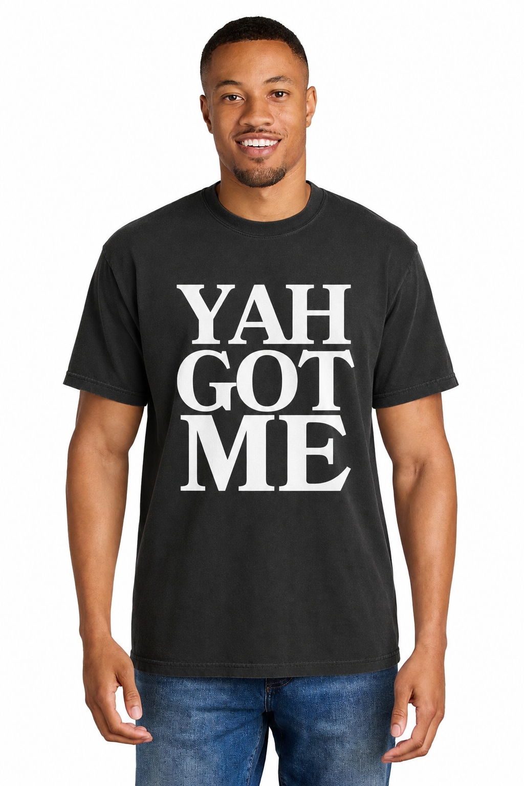 YAH GOT ME 100% Cotton Comfort Colors Heavyweight Garment-Dyed T-Shirt