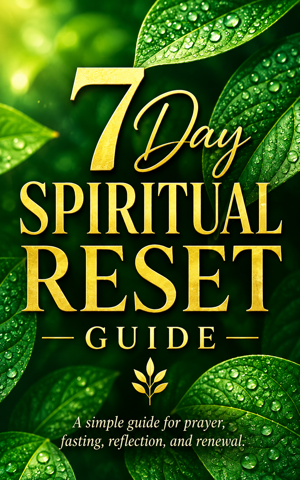 7 Day Spiritual Reset Ebook