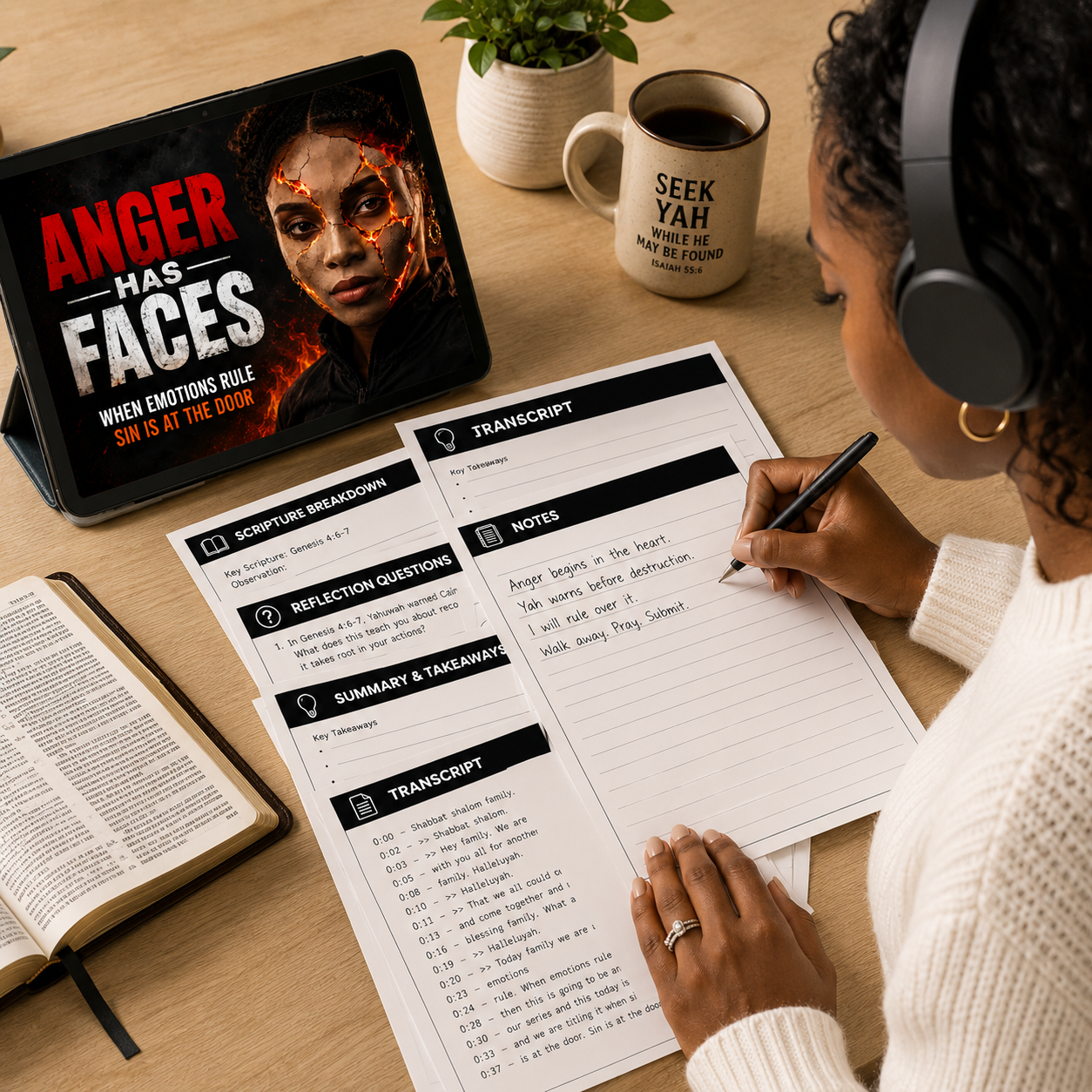 When Emotions Rule Bible Study Guide | Recognize Anger Before Sin Takes Over