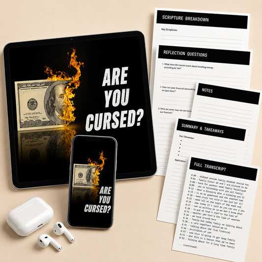 The 5 Financial Principles of Yah Bible Study Guide | Build Stewardship, Giving Wisdom, and Spiritual Growth