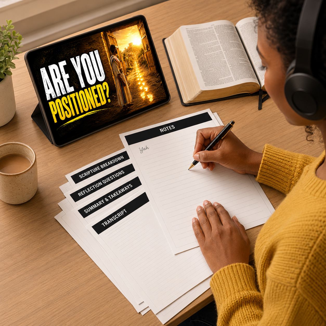 Positioned for Favor Bible Study Guide | Align Your Life for Yah to Open Doors