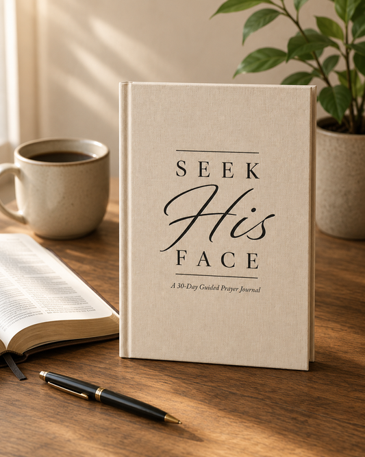 Seek His Face: A 30-Day Guided Prayer Journal | Softcover