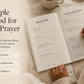 Seek His Face: A 30-Day Guided Prayer Journal