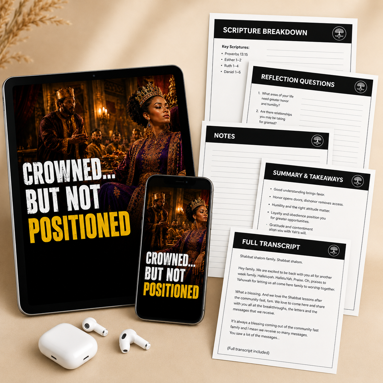Positioned for Favor Part 2 Study Guide: Aligning Your Life for Yah to Open Doors