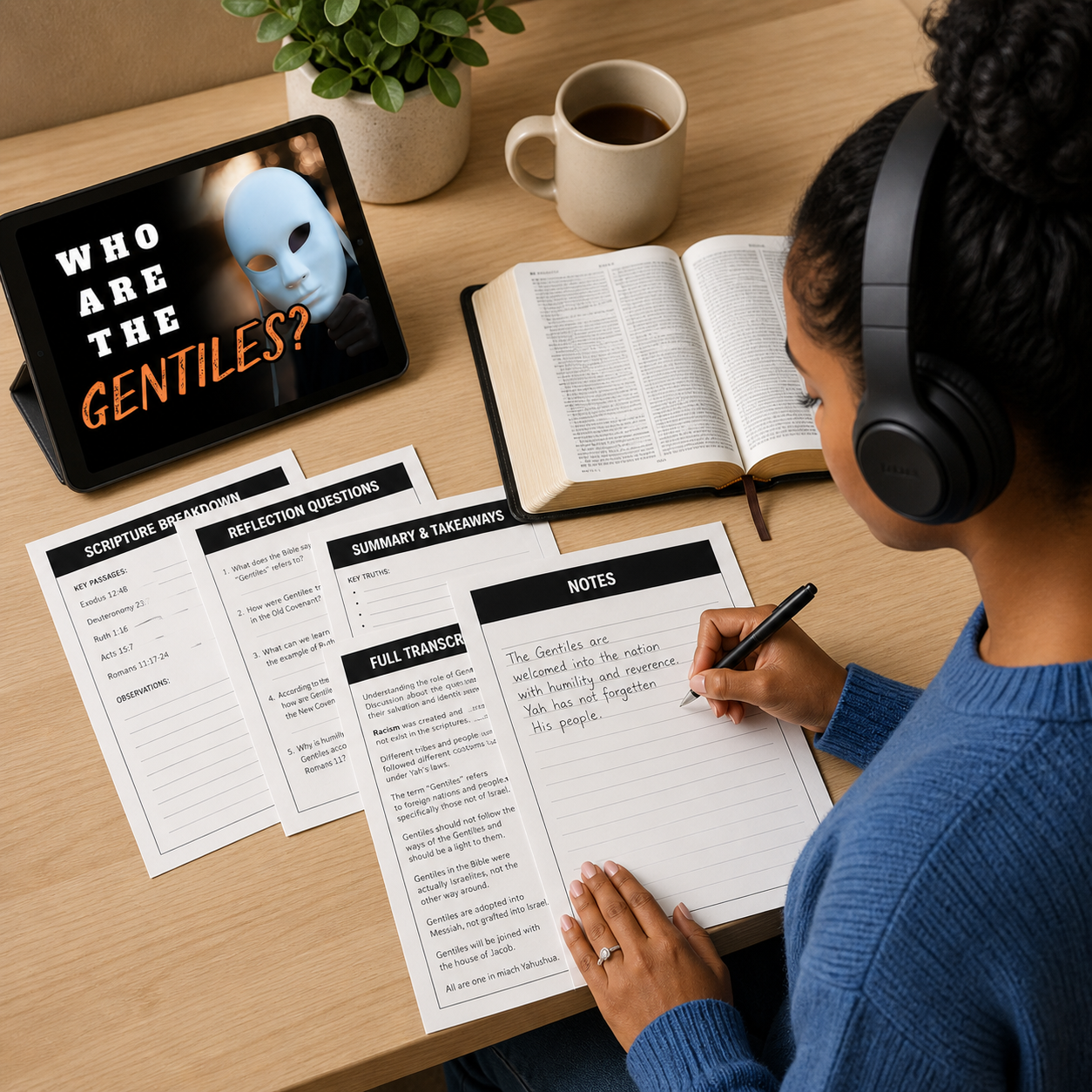 Who Are the Gentiles? Bible Study Guide | Understand Identity, Salvation & Truth | Lesson Study Guide + Audio MP3 + Scripture Study + Lesson Transcript PDF Download