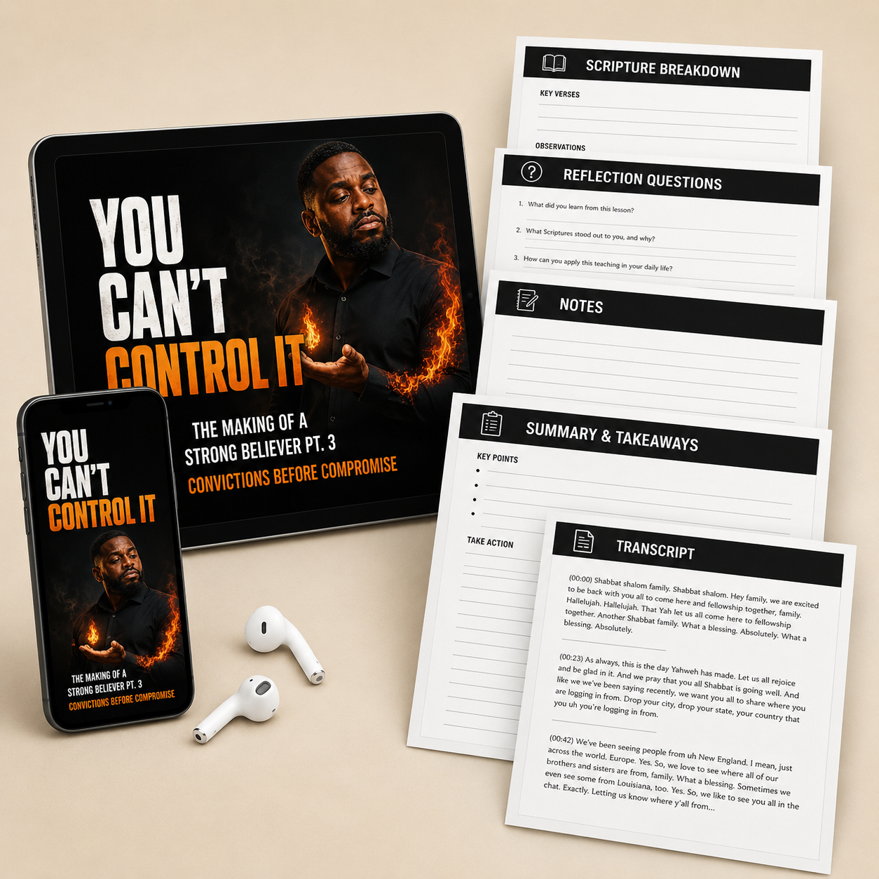 The Making of a Strong Believer pt. 3 | Convictions Before Compromise Study Guide
