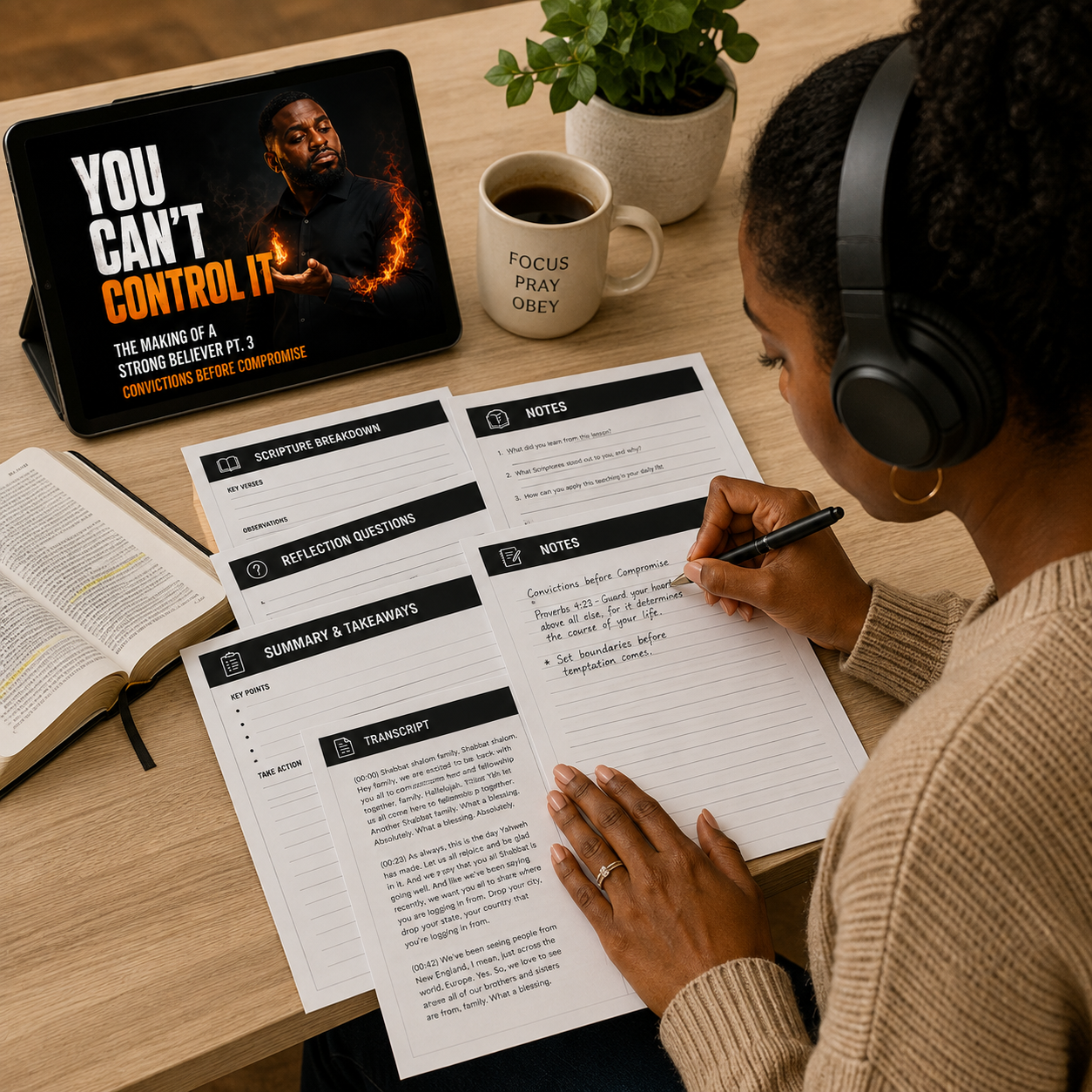 The Making of a Strong Believer pt. 3 | Convictions Before Compromise Study Guide
