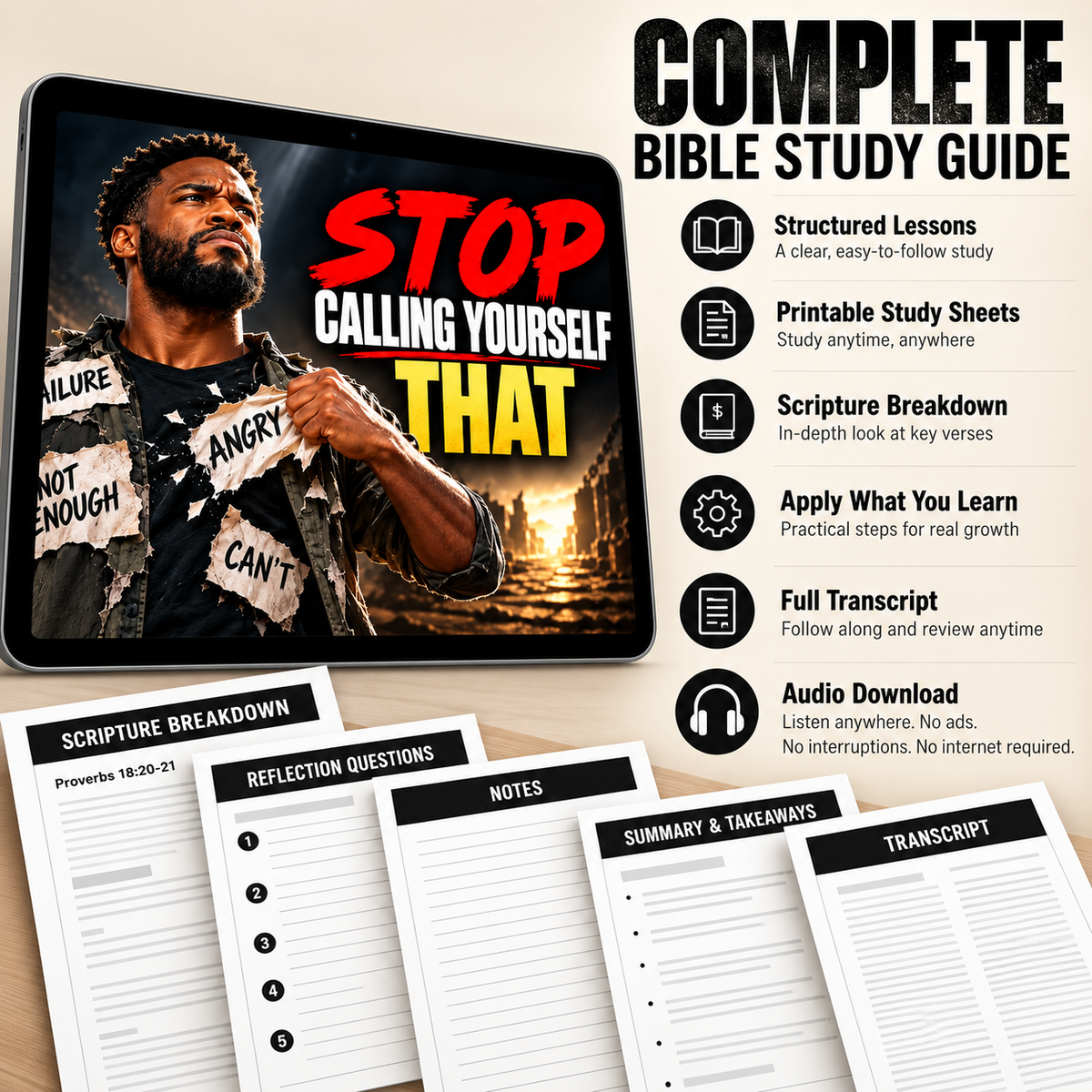 Your Words, Your Identity Bible Study Guide | Transform Your Speech & Strengthen Your Walk