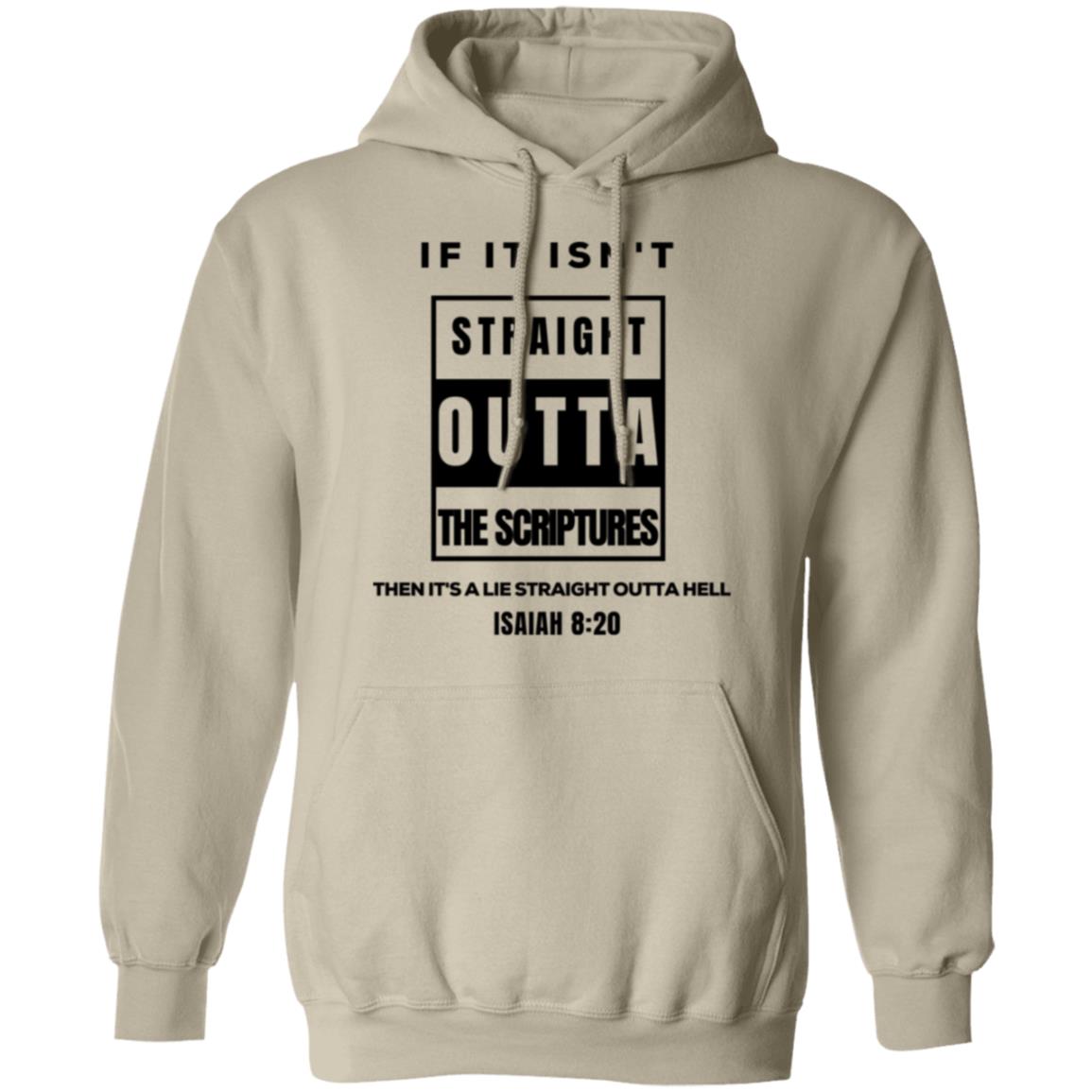 STRAIGHT OUTTA THE SCRIPTURES Pullover Hoodie