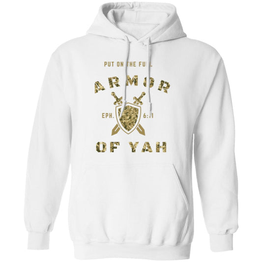 Armor of YAH Camo Pullover Hoodie