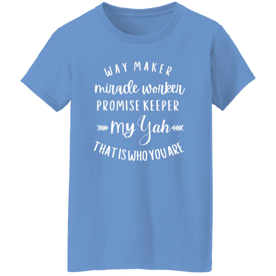 My YAH Ladies' Casual Scoop Neck T-Shirt