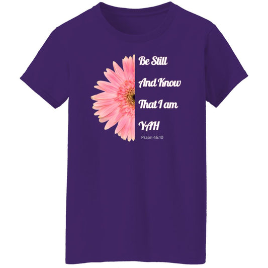 Flower Be Still Ladies'  T-Shirt