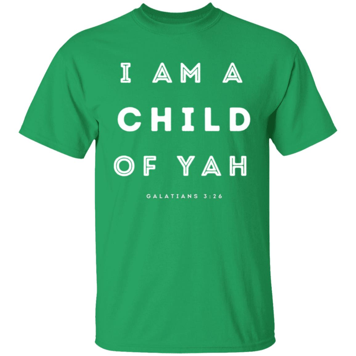 CHILD OF YAH Youth 5.3 oz 100% Cotton T-Shirt