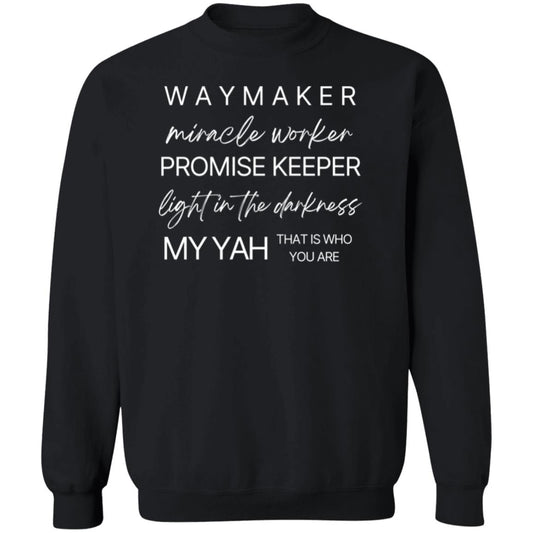 MY YAH Crewneck Pullover Sweatshirt