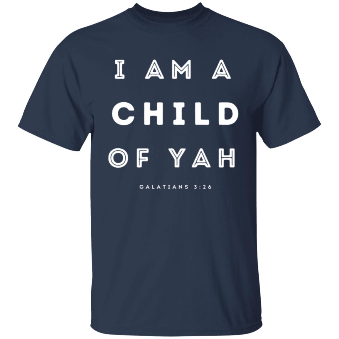 CHILD OF YAH Youth 5.3 oz 100% Cotton T-Shirt