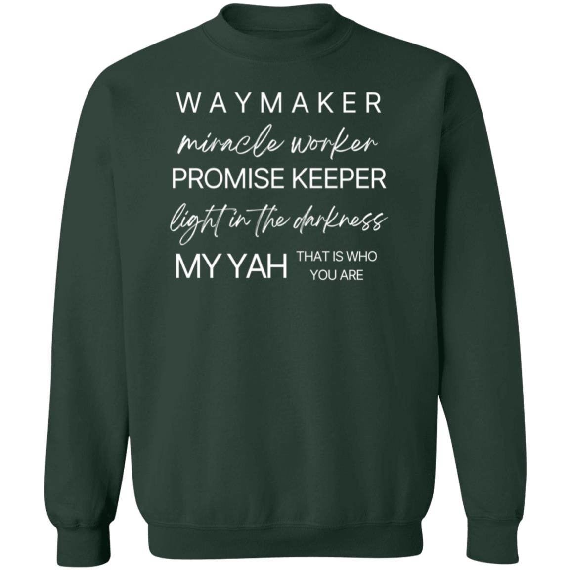 MY YAH Crewneck Pullover Sweatshirt