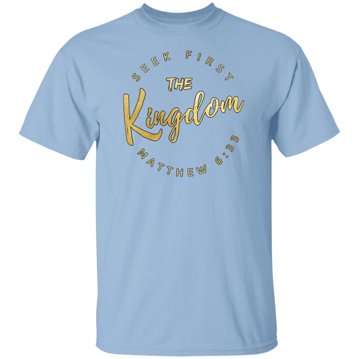 Seek First the Kingdom in Gold Unisex T-Shirt