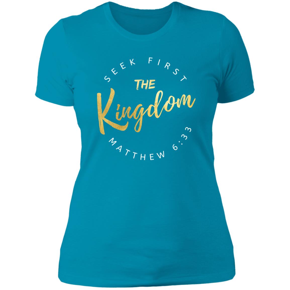 Seek First The Kingdom Slim Fit Ladies' T-Shirt