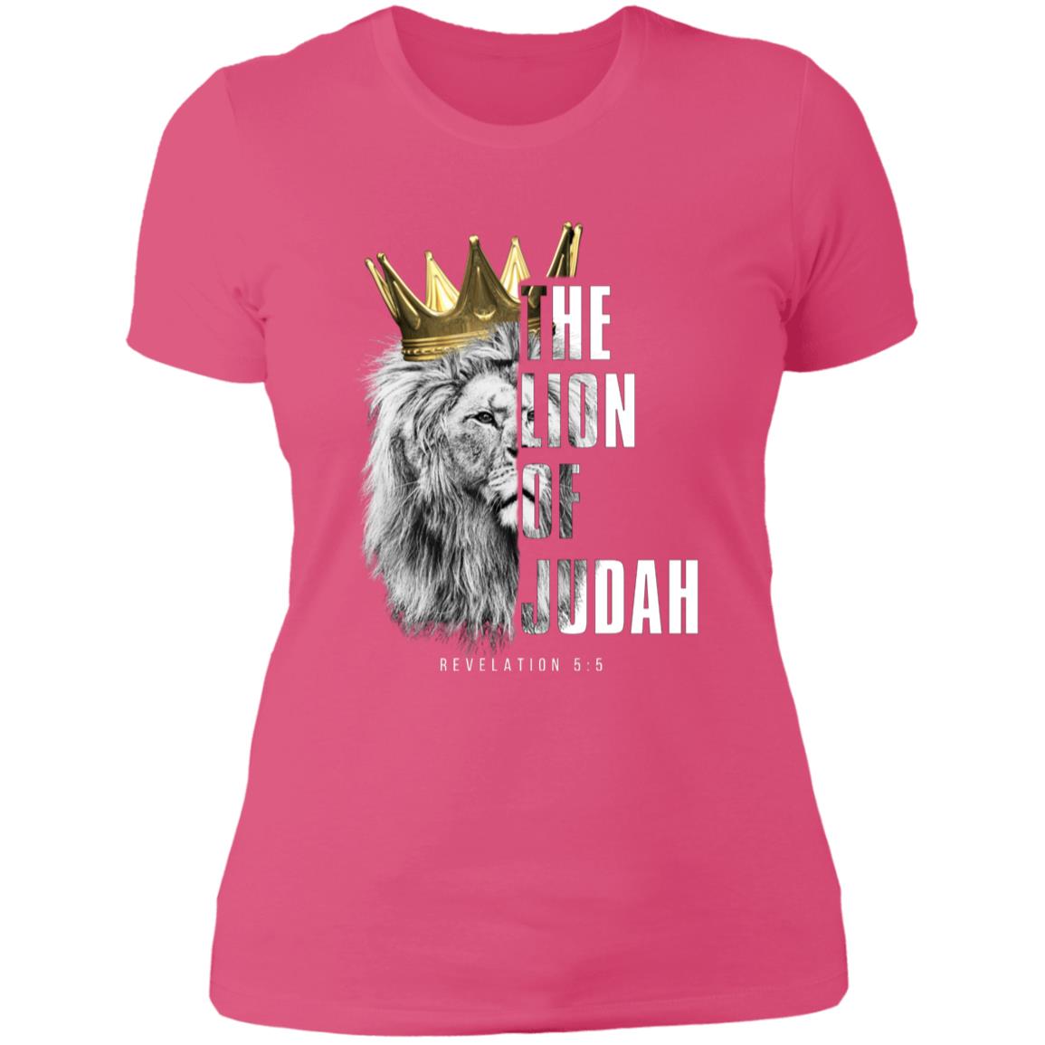 The Lion of Judah Ladies' Slim Fit T-Shirt