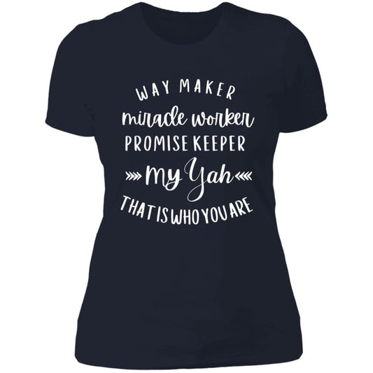 WAY MAKER Ladies'  Slim Fit T-Shirt