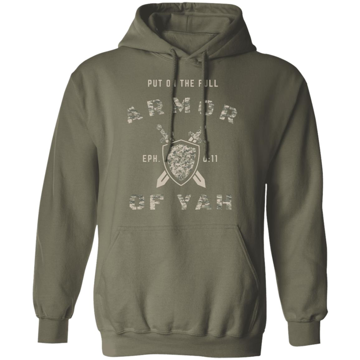 Full Armor of YAH Pullover Hoodie