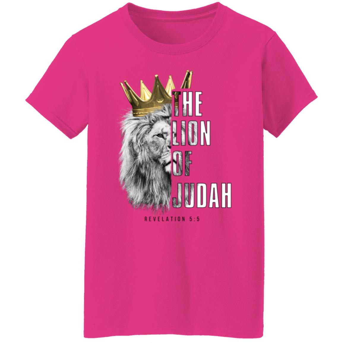 Lion of Judah Classic Cotton Ladies' T-Shirt