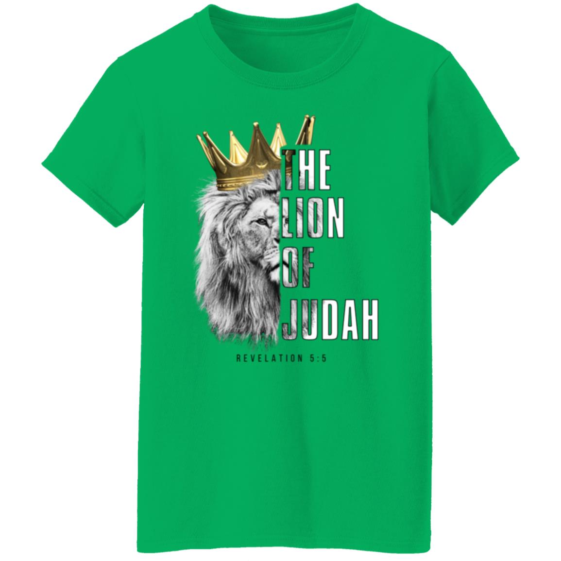 Lion of Judah Classic Cotton Ladies' T-Shirt