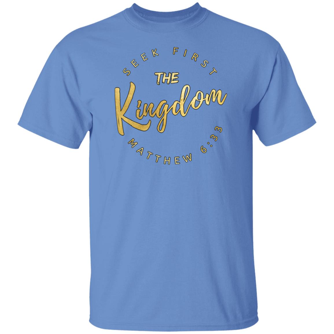 Seek First the Kingdom in Gold Unisex T-Shirt