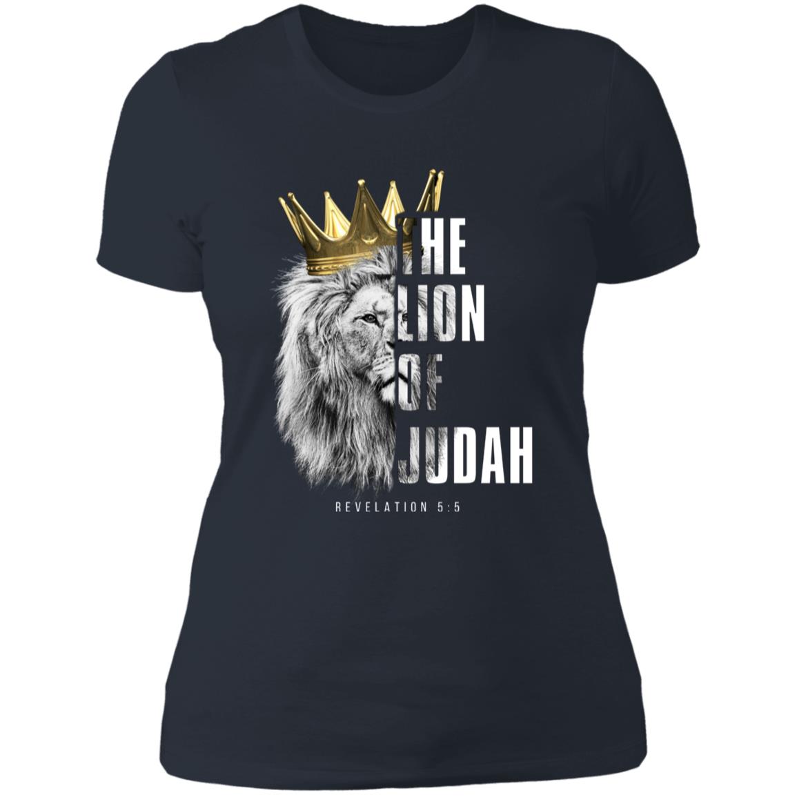 The Lion of Judah Ladies' Slim Fit T-Shirt