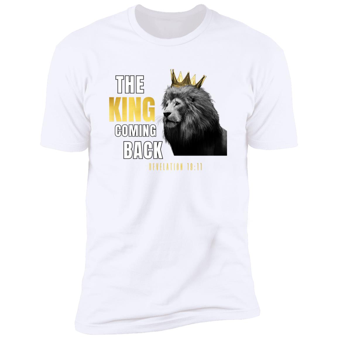 The KING Coming Back Men's Premium Short Sleeve T-Shirt