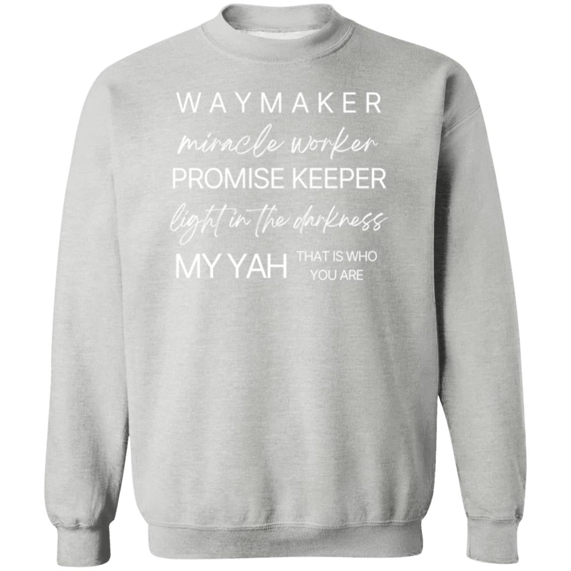 MY YAH Crewneck Pullover Sweatshirt