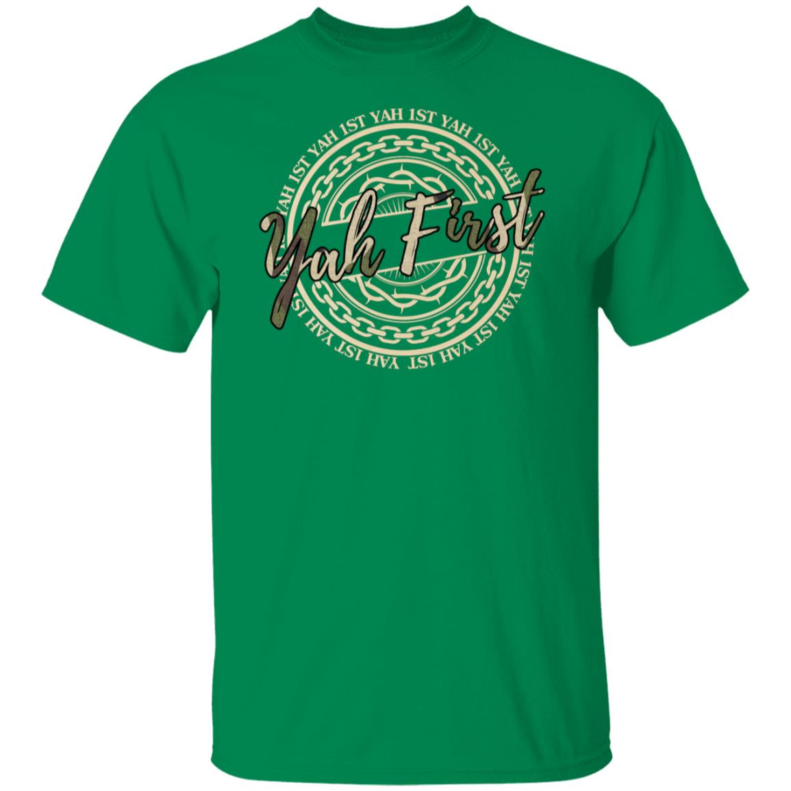 YAH First In Camo Print Classic Unisex T-Shirt