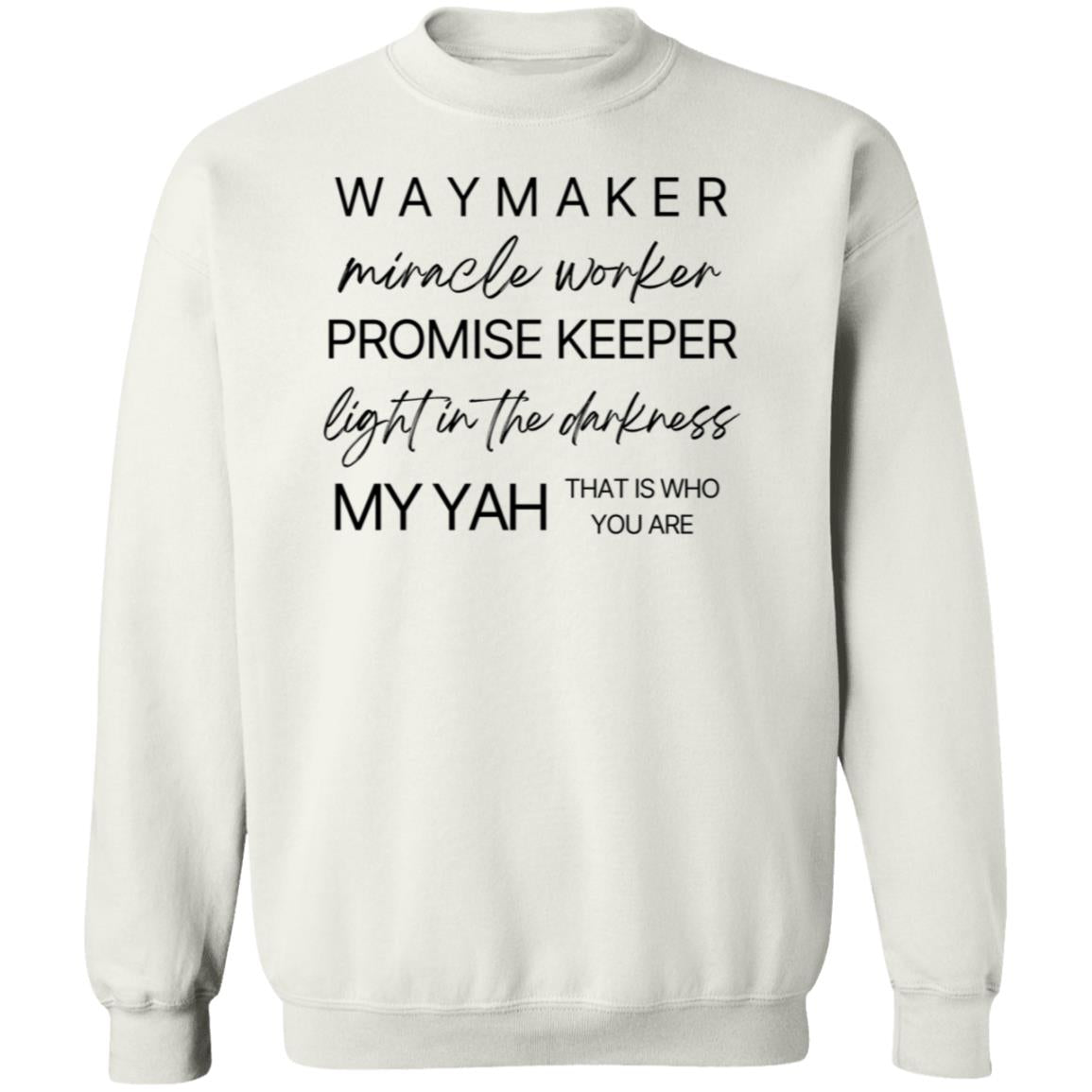 WAYMAKER Unisex Pullover Sweatshirt