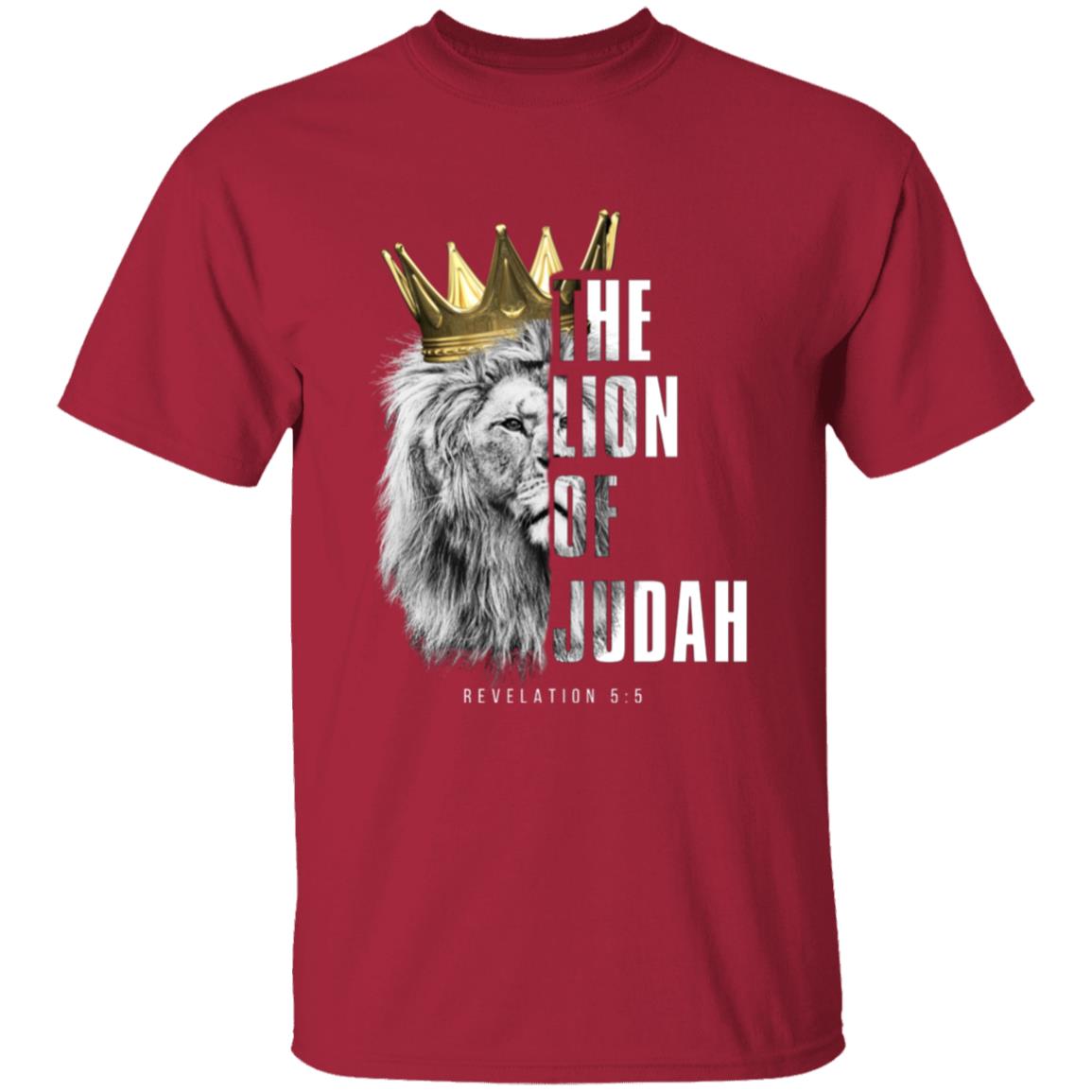 LION OF JUDAH Youth 100% Cotton T-Shirt