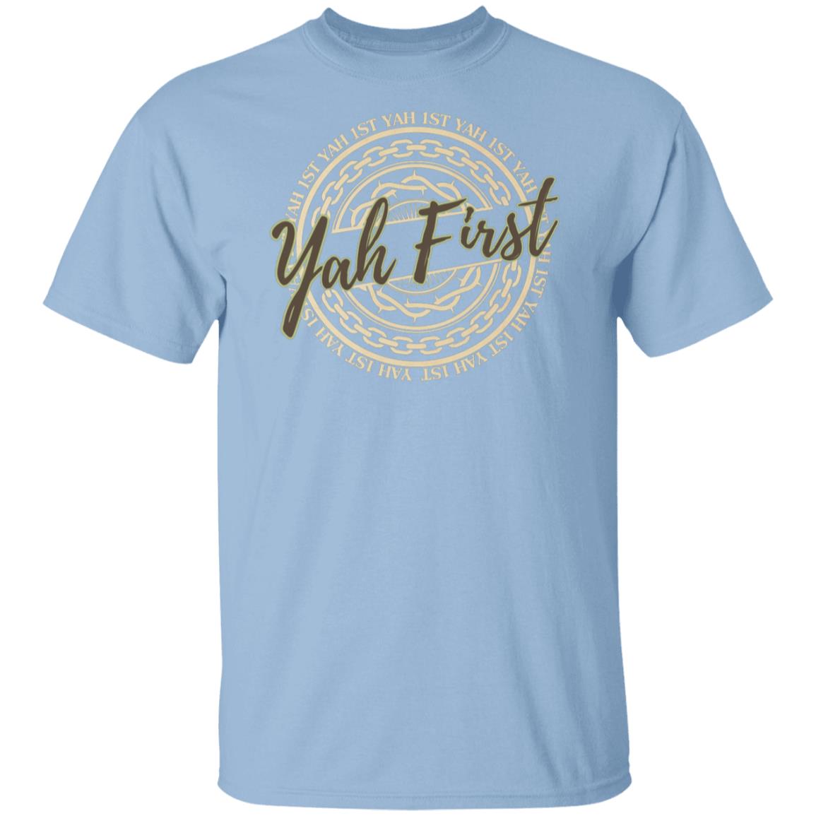 YAH First in Green Letters Classic Unisex T-Shirt