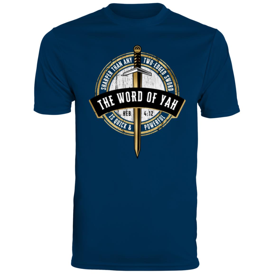 Gold Word of YAH Men's Moisture-Wicking Tee