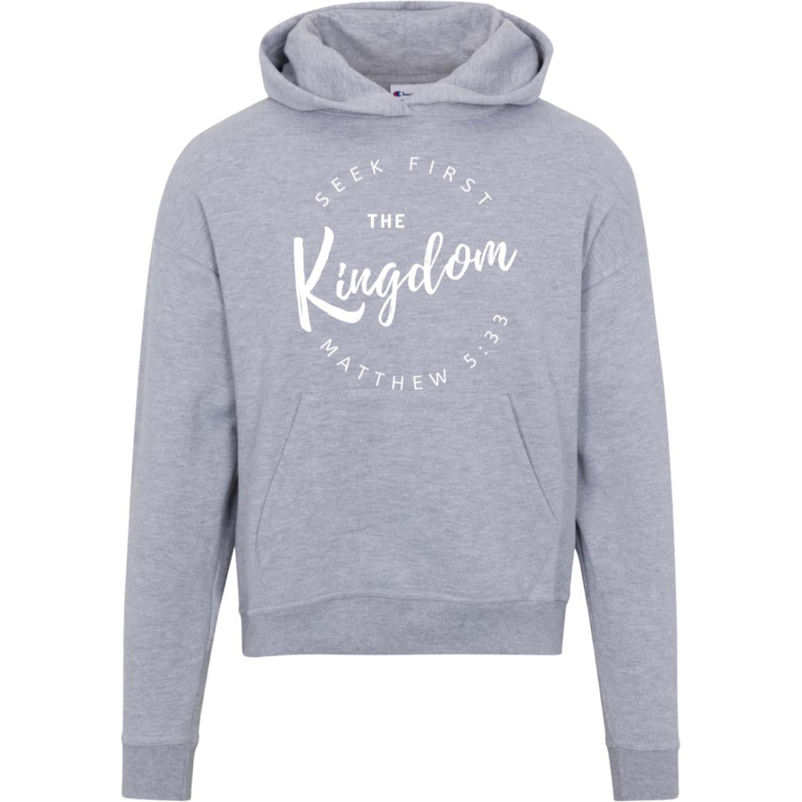 Seek First the KINGDOM Champion brand Women's Powerblend Hoodie